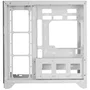 Mars Gaming MCVISION Blanca Semitorre con Triple Cristal Templado